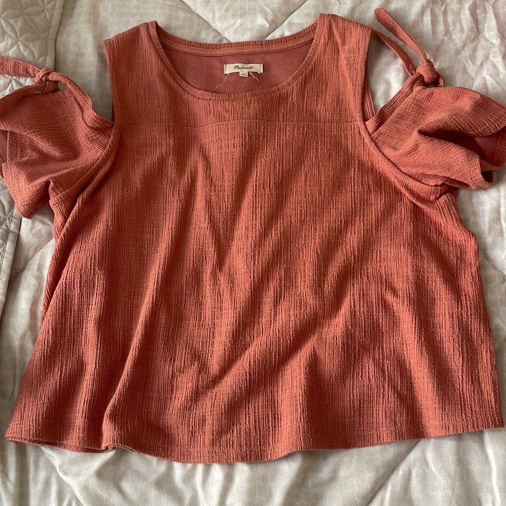 Madewell pink top